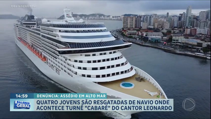 Navio Turn Do Cantor Leonardo Interceptado Ap S Den Ncia De