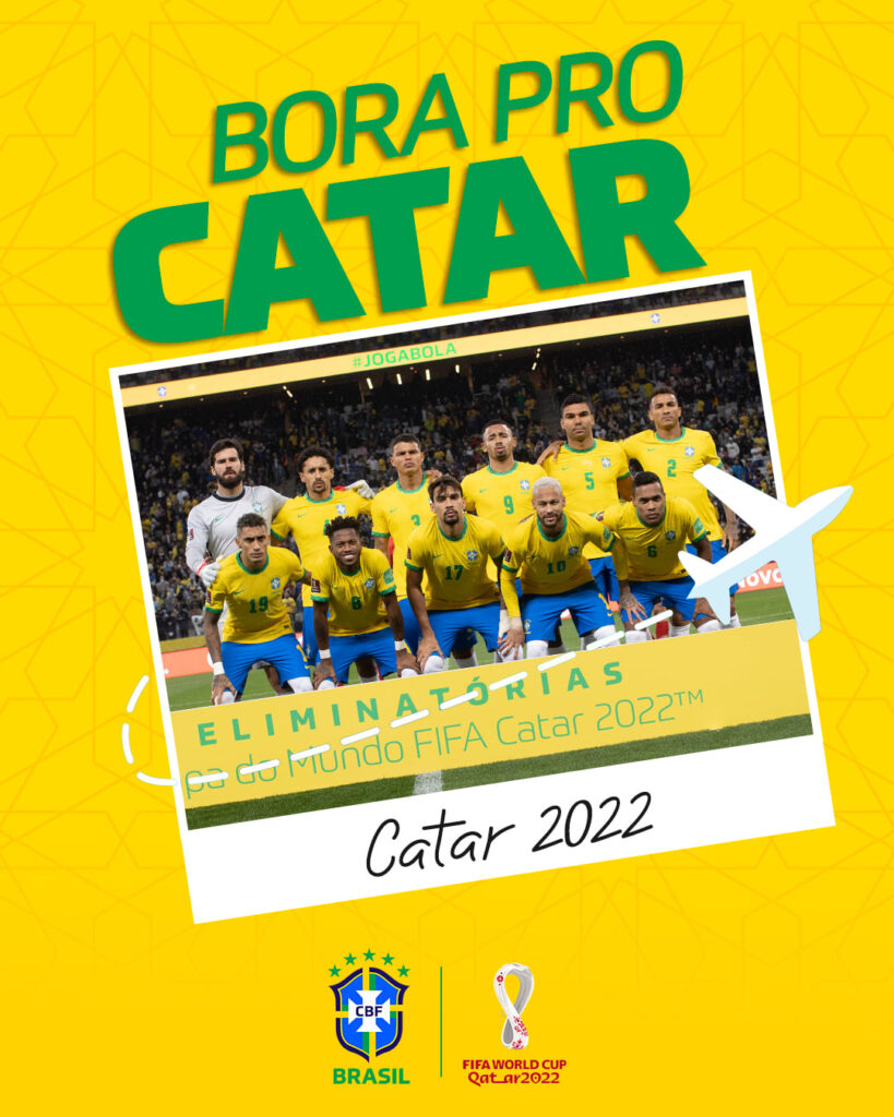Brasil está classificado para a Copa do Mundo 2022 no Qatar - Blog